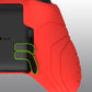 PlayVital Samurai Edition Anti Slip Silicone Case Cover with Thumb Grip Caps for Xbox Elite Series 2 Controller - Passion Red - XBE2M014 playvital