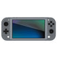 PlayVital Silicone Button Covers and Thumb Grip Set for Nintendo Switch & Switch OLED & Switch Lite ABXY Directional Key Button Caps with Switch Lite D-Pad Button Cap - Black PlayVital