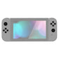 PlayVital Silicone Button Covers and Thumb Grip Set for Nintendo Switch & Switch OLED & Switch Lite ABXY Directional Key Button Caps with Switch Lite D-Pad Button Cap - Black PlayVital