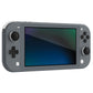 PlayVital Silicone Button Covers and Thumb Grip Set for Nintendo Switch & Switch OLED & Switch Lite ABXY Directional Key Button Caps with Switch Lite D-Pad Button Cap - Black PlayVital
