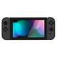 PlayVital Silicone Button Covers and Thumb Grip Set for Nintendo Switch & Switch OLED & Switch Lite ABXY Directional Key Button Caps with Switch Lite D-Pad Button Cap - Black PlayVital