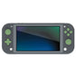 PlayVital Silicone Button Covers and Thumb Grip Set for Nintendo Switch & Switch OLED & Switch Lite ABXY Directional Key Button Caps with Switch Lite D-Pad Button Cap - Matcha Green PlayVital