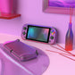 PlayVital ZealProtect Hard Shell Protective Case with Screen Protector & Thumb Grip Caps & Button Caps for NS Switch Lite - Gradient Purple Yellow - PSLYP3015 (Copy) playvital