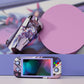 PlayVital ZealProtect Hard Shell Protective Case with Screen Protector & Thumb Grip Caps & Button Caps for NS Switch Lite - Neko Mecha - PSLYR003 playvital