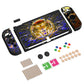 PlayVital ZealProtect Soft Protective Case for Switch OLED, Flexible Protector Joycon Grip Cover for Switch OLED with Thumb Grip Caps & ABXY Direction Button Caps - Tiger Tarot - XSOYV6033 playvital