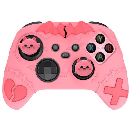 PlayVital Gothic Imp Series Cute Silicone Skin for Xbox Series X/S Controller & Xbox Core Wireless Controller - Pink - ZEEX3P004 PlayVital