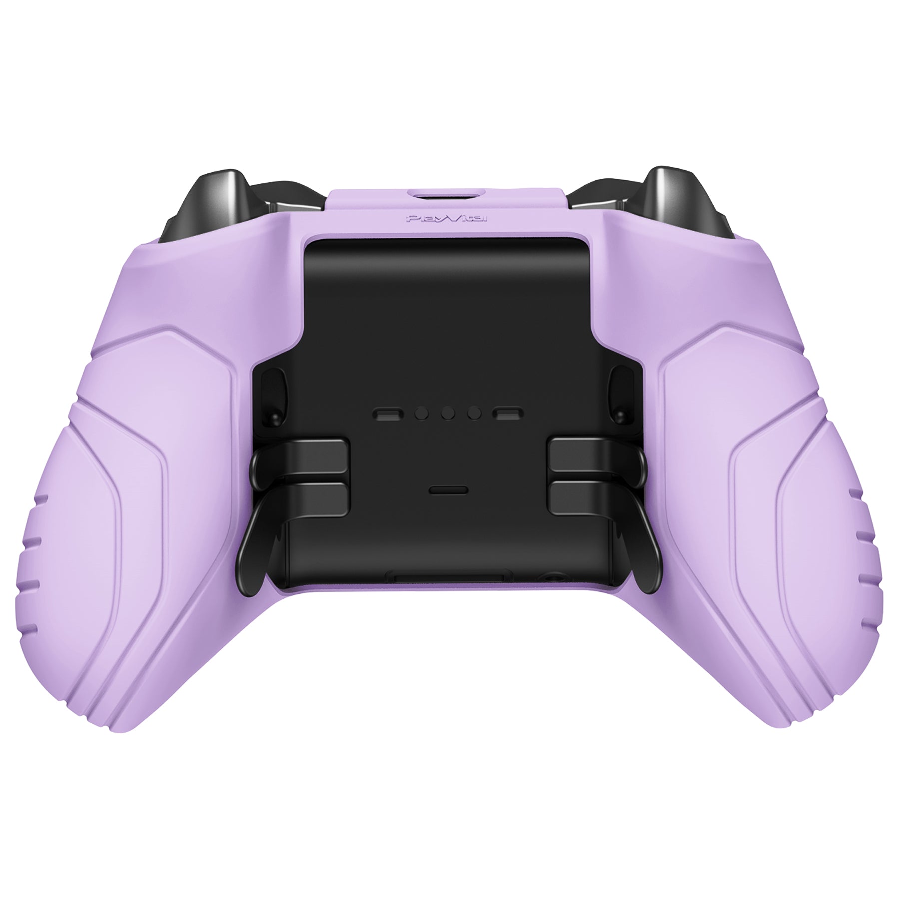 PlayVital Samurai Edition Anti Slip Silicone Case Cover for Xbox Elite Wireless Controller Series 2, Ergonomic Soft Rubber Skin Protector for Xbox Elite Series 2 with Thumb Grip Caps - Mauve Purple - XBE2M010 playvital