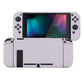 PlayVital Rhapsody Violet Back Cover for Nintendo Switch Console, NS Joycon Handheld Controller Separable Protector Hard Shell, Soft Touch Customized Dockable Protective Case for Nintendo Switch - NTP301 PlayVital