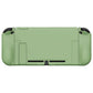 PlayVital UPGRADED Dockable Case Grip Cover for NS Switch, Ergonomic Protective Case for NS Switch, Separable Protector Hard Shell for Joycon - Matcha Green - ANSP3005 PlayVital