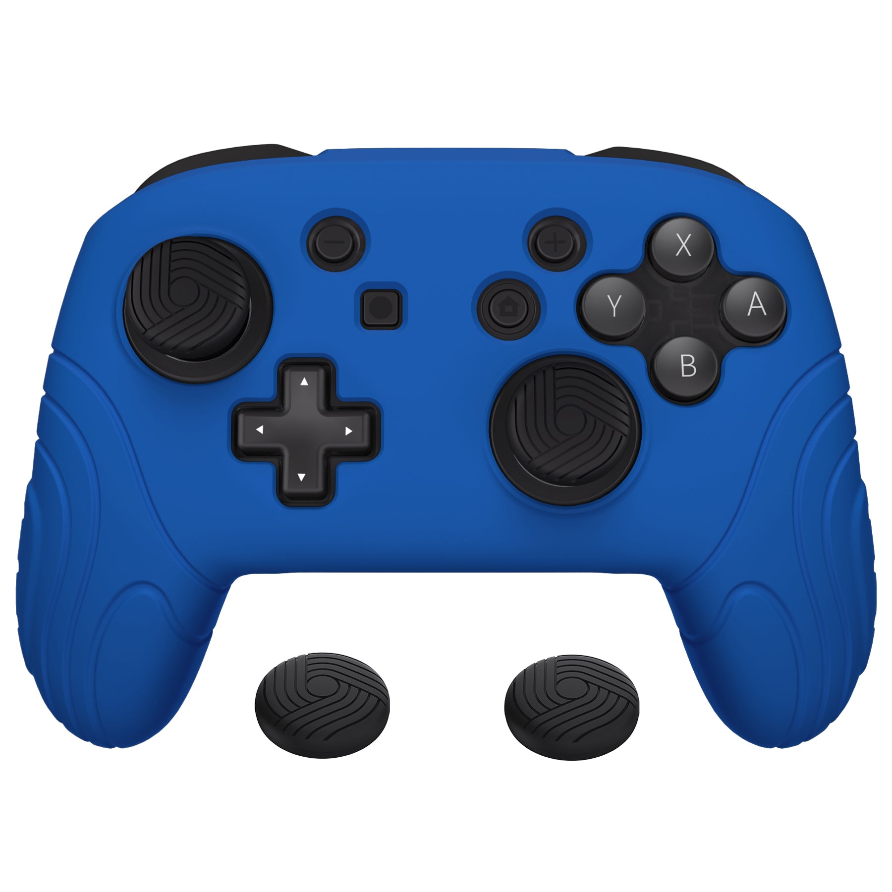 PlayVital Nintendo Switch Pro Controller Blue Protective Silicone Case ...