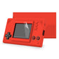PlayVital Passion Red Silicone Cover Protective Case Skin for Game & Watch: Super Mario Bros with 2 Pcs Screen Protectors - GW004 PlayVital