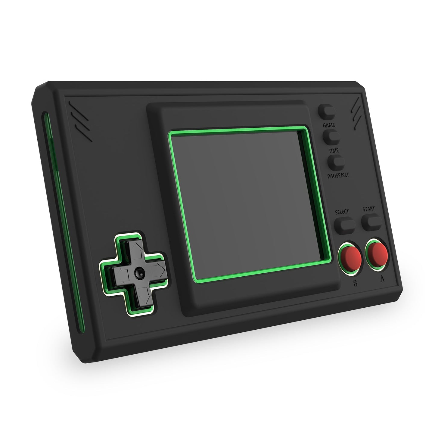 PlayVital Black Silicone Cover Protective Case Skin for Game & Watch: The Legend of Zelda with 2 Pcs Screen Protectors - GWS002 PlayVital