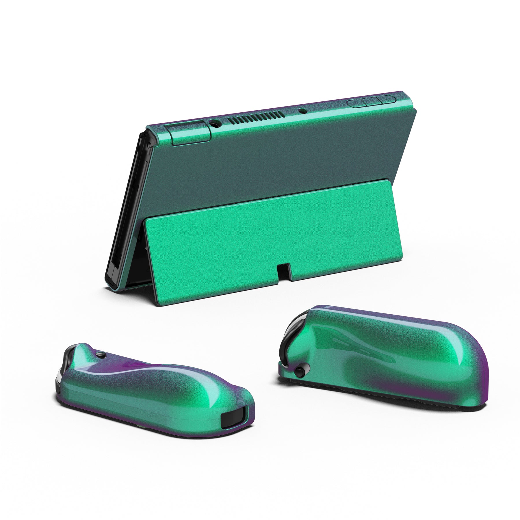 PlayVital AlterGrips Glossy Protective Slim Case for Nintendo