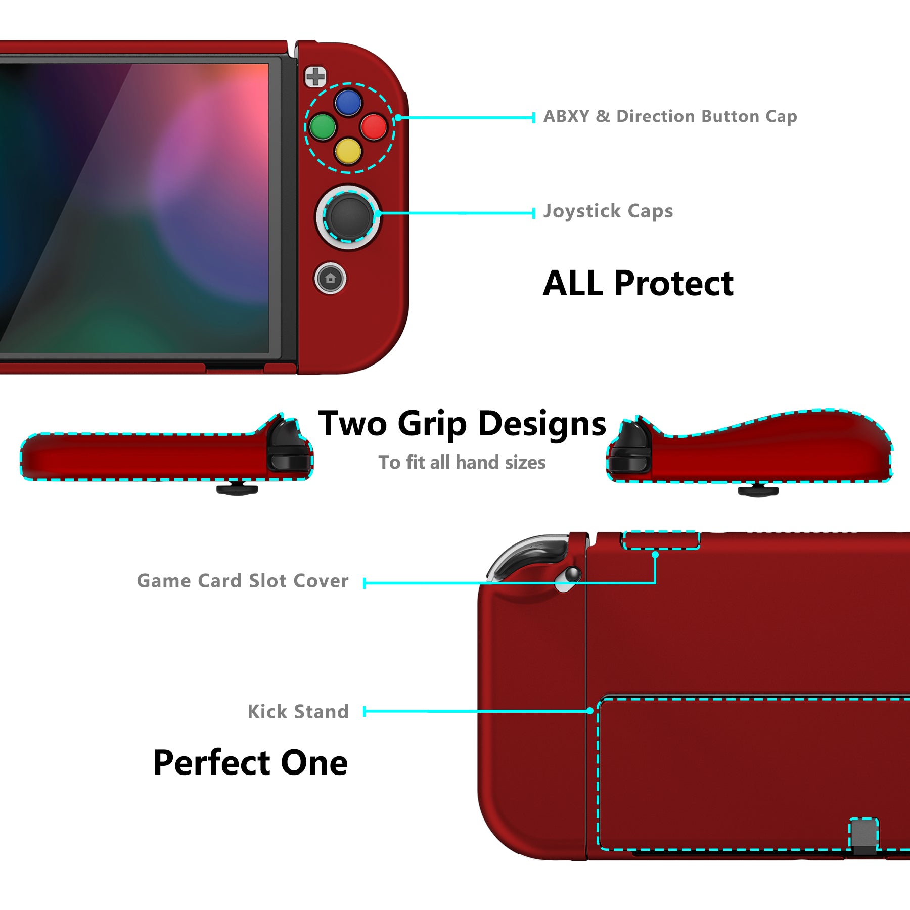 Super Mario Odyssey Protective Shell Hard Case for Nintendo Switch OLED  Model