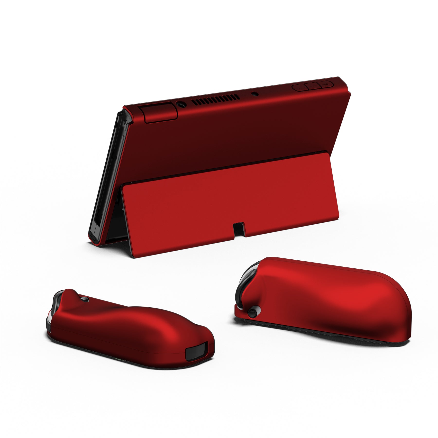 Steelplay JVASWI00052 Housse de protection pour console de jeux portable  Étui Nintendo Noir, Rouge