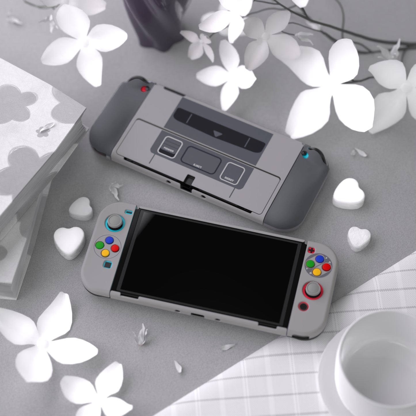 PlayVital AlterGrips Protective Slim Case for Nintendo Switch OLED, Er –  playvital