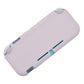 PlayVital Soft Touch Rhapsody Violet Customized Protective Grip Case for Nintendo Switch Lite, Hard Cover Protector for Nintendo Switch Lite - 1 x White Border Tempered Glass Screen Protector Included - LTP301 PlayVital