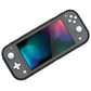 PlayVital Black Custom Protective Case for Nintendo Switch Lite, Soft TPU Slim Case Cover for Nintendo Switch Lite- LTU6016 PlayVital