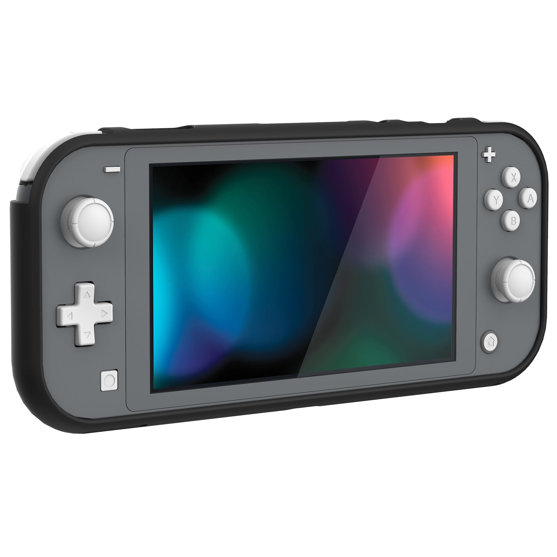 PlayVital Black Custom Protective Case for Nintendo Switch Lite, Soft TPU  Slim Case Cover for Nintendo Switch Lite- LTU6016