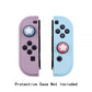 PlayVital Star Design Cute Switch Thumb Grip Caps, Airforce Blue & Indian Red Joystick Caps for Nintendo Switch Lite, Silicone Analog Cover for Switch OLED Joycon Thumb Stick Grips for Joy-Con Controller - NJM1009 PlayVital