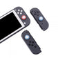 PlayVital Star Design Cute Switch Thumb Grip Caps, Airforce Blue & Indian Red Joystick Caps for Nintendo Switch Lite, Silicone Analog Cover for Switch OLED Joycon Thumb Stick Grips for Joy-Con Controller - NJM1009 PlayVital