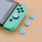 PlayVital Switch Joystick Caps, Switch Lite Thumb Stick Caps, Silicone Analog Cover for Switch OLED Joycon Thumb Grip Rocker Caps for Nintendo Switch Joy-Con Controller & Switch Lite & Switch OLED, 4 Pcs Heaven Blue - NJM1012 PlayVital