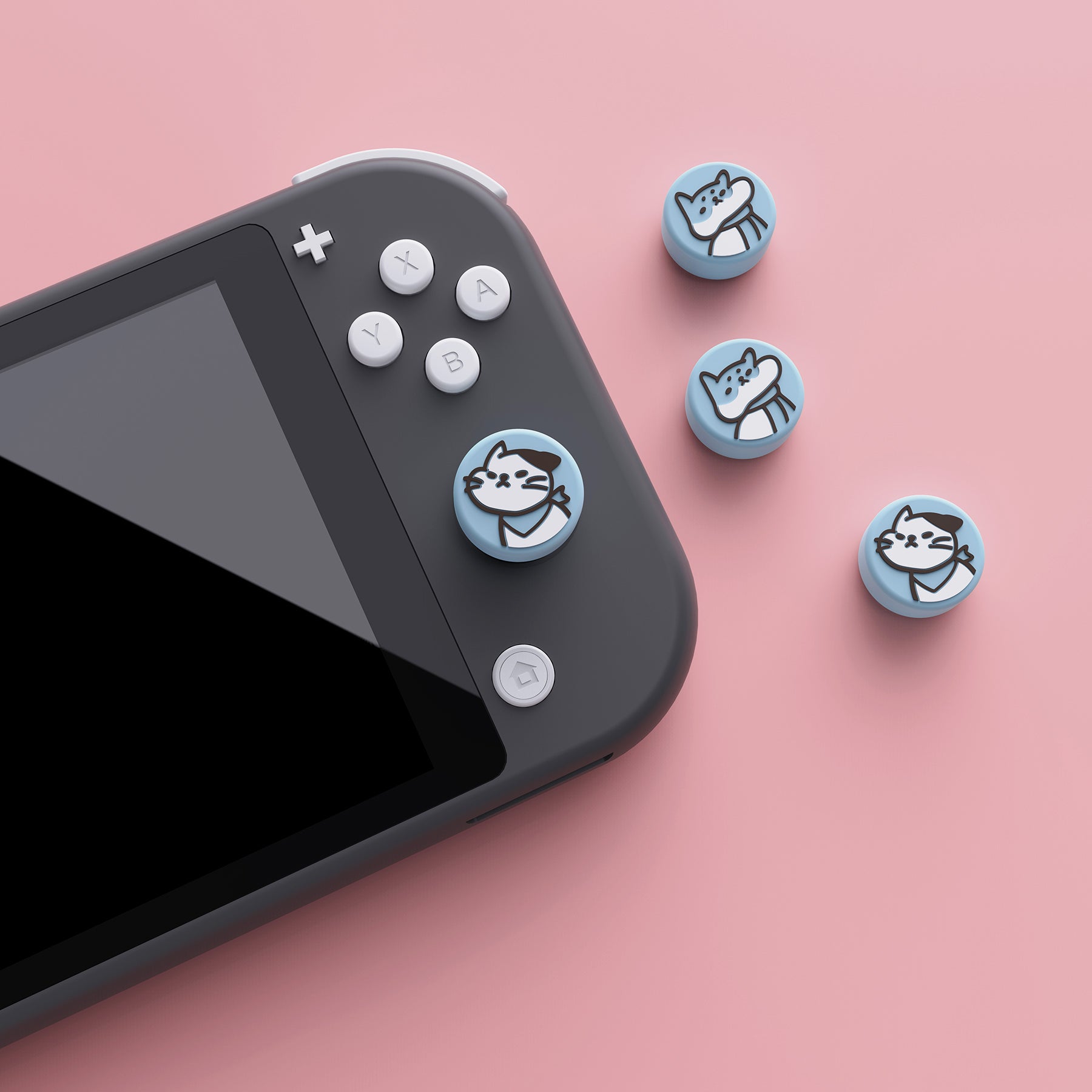 Nintendo switch thumb grips 2024 cute