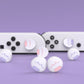 PlayVital Onigiri Joystick Caps for NS Switch, Thumbstick Caps for NS Switch Lite, Analog Cover for NS Switch OLED Joycon Thumb Grip Caps for NS Switch & NS Switch Lite & NS Switch OLED - Light Violet & Pink - NJM1157 playvital