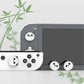 PlayVital Joystick Caps for NS Switch, Thumbstick Caps for NS Switch Lite, Analog Cover for NS Switch OLED Joycon Thumb Grip Caps for NS Switch & NS Switch Lite & NS Switch OLED - Chubby Panda - NJM1161 playvital
