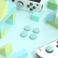 PlayVital Joystick Caps for NS, Thumbstick Caps for Switch Lite, Silicone Analog Cover for Switch OLED Joycon Thumb Grip Rocker Caps for Switch & Switch Lite & Switch OLED - Misty Green - NJM1167 PlayVital