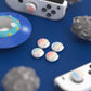 PlayVital Astronaut Joystick Caps for NS Switch, Thumbstick Caps for NS Switch Lite, Analog Cover for NS Switch OLED Joycon Thumb Grip Caps for NS Switch & NS Switch Lite & NS Switch OLED - NJM1170 playvital