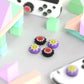 PlayVital Joystick Caps for Nintendo Switch, Thumbstick Caps for Switch Lite, Analog Cover for Switch OLED Joycon Thumb Grip Caps for Switch & Switch Lite & Switch OLED - Pulse & Engine - NJM1184 playvital