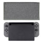 PlayVital Gray Nylon Dust Cover, Soft Neat Lining Dust Guard, Anti Scratch Waterproof Cover Sleeve for NS Switch & Switch OLED Charging Dock - NTA8002 PlayVital