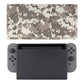 PlayVital Nylon Dust Cover, Soft Neat Lining Dust Guard, Anti Scratch Waterproof Cover Sleeve for Nintendo Switch & Switch OLED Charging Dock - Digital Camouflage - NTA8009 PlayVital