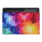 PlayVital Colorful Triangle Patterned Custom Protective Case for NS Switch Charging Dock, Dust Anti Scratch Dust Hard Cover for NS Switch Dock - Dock NOT Included - NTG7003 PlayVital