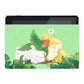 PlayVital Rabbit & Girl Patterned Custom Protective Case for NS Switch Charging Dock, Dust Anti Scratch Dust Hard Cover for NS Switch Dock - Dock NOT Included - NTG7009 PlayVital