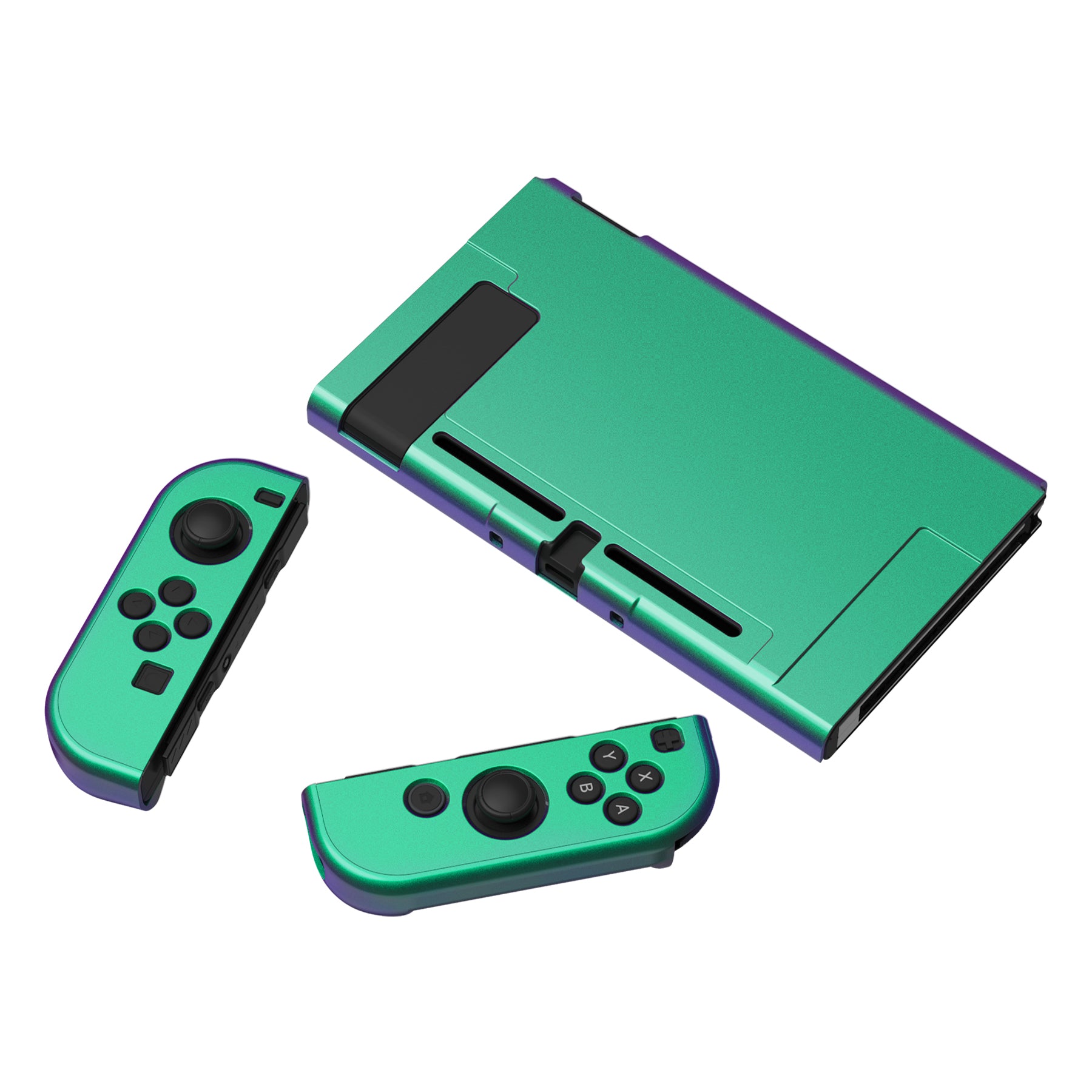 Green and store purple joycons