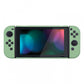 PlayVital Matcha Green Back Cover for Nintendo Switch Console, NS Joycon Handheld Controller Separable Protector Hard Shell, Soft Touch Customized Dockable Protective Case for Nintendo Switch - NTP339 PlayVital