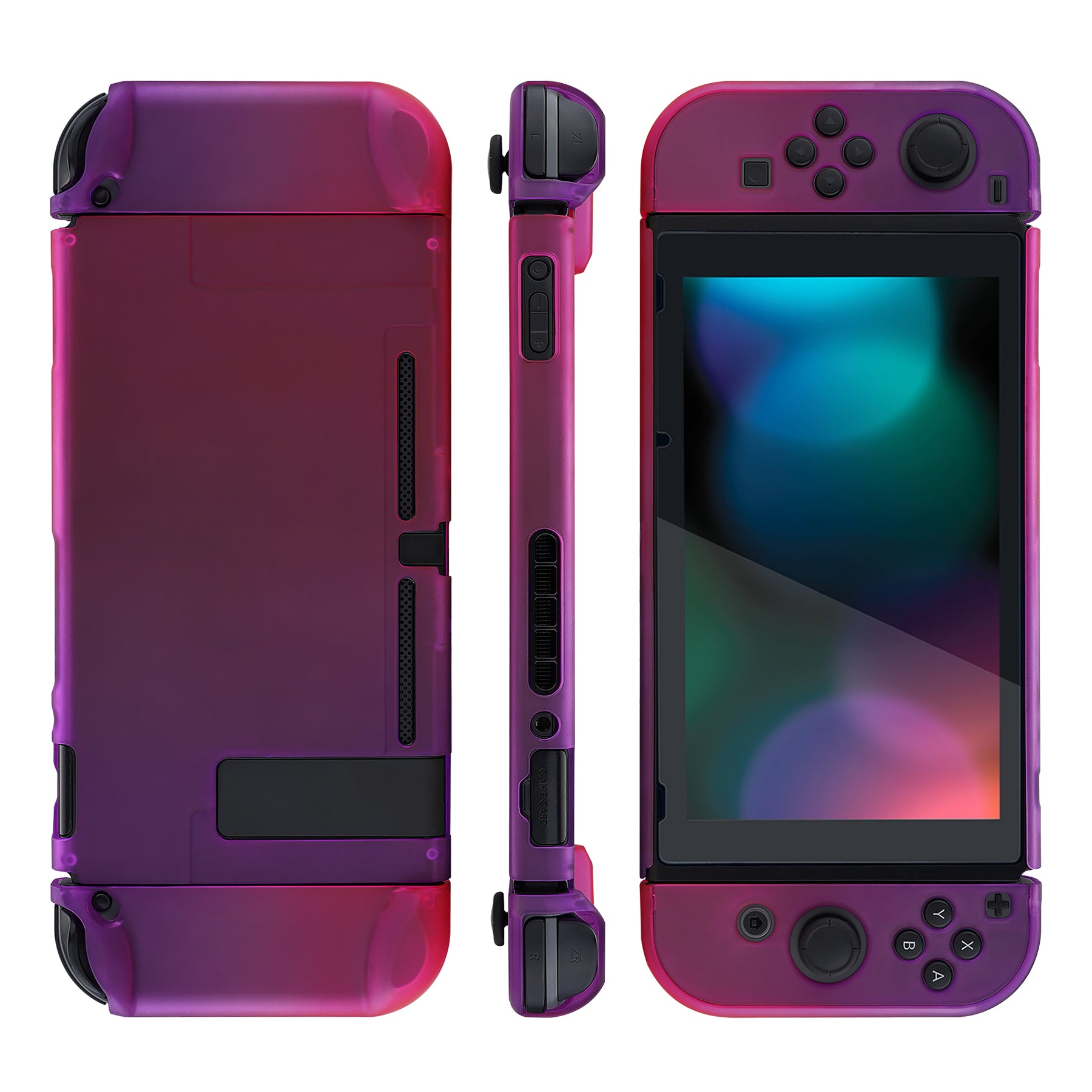 Nintendo switch atomic clearance purple case