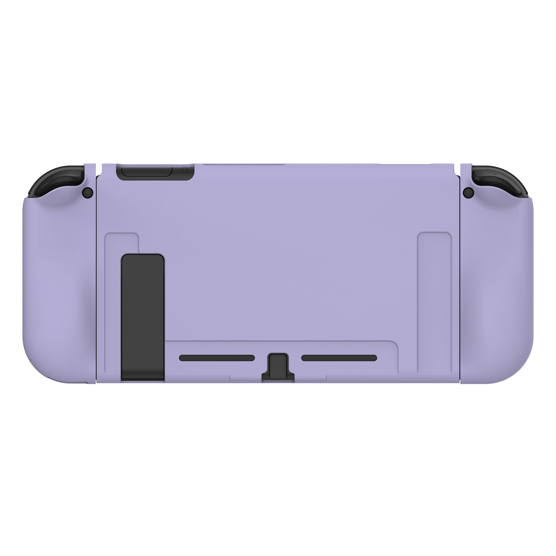 PlayVital Violet Protective Case for NS Switch, Soft TPU Slim Case Cover for NS Switch Joy-Con Console with Colorful ABXY Direction Button Caps - NTU6002 PlayVital