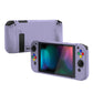 PlayVital Violet Protective Case for NS Switch, Soft TPU Slim Case Cover for NS Switch Joy-Con Console with Colorful ABXY Direction Button Caps - NTU6002 PlayVital