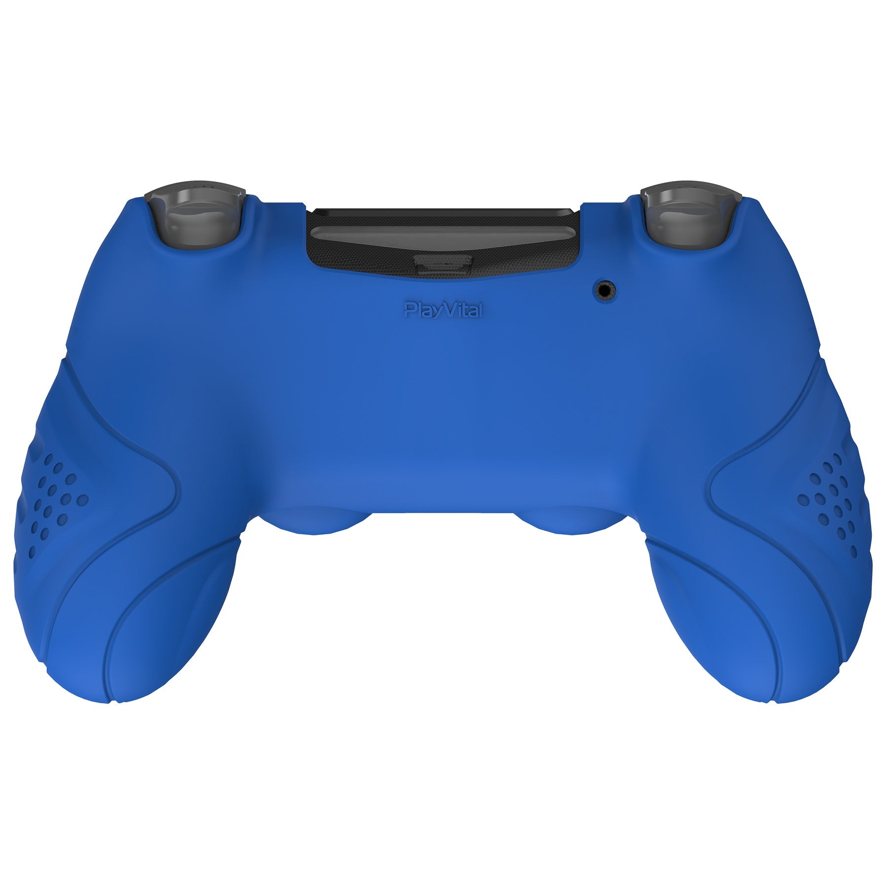 PlayVital Guardian Edition Silicone Cover Skin with Thumb Grip Caps for PS4  Slim Pro Controller - Blue - P4CC0064