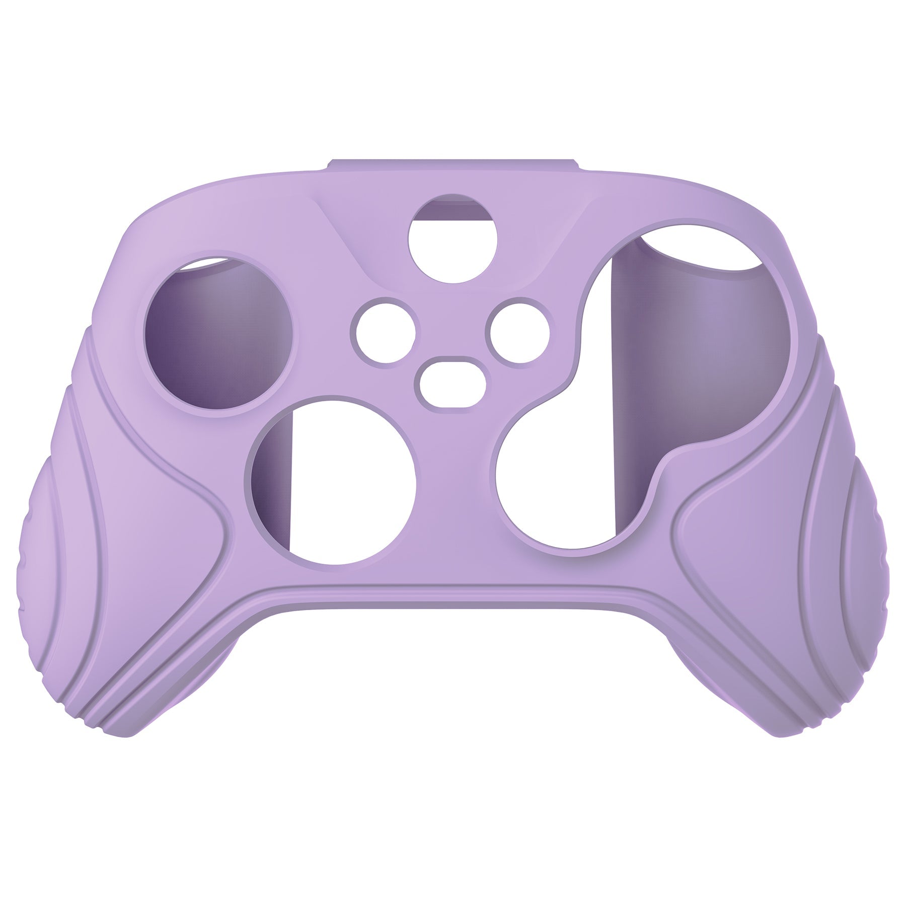PlayVital Samurai Edition Mauve Purple Anti-slip Controller Grip Silicone Skin, Ergonomic Soft Rubber Protective Case Cover for Xbox Series S/X Controller with Black Thumb Stick Caps - WAX3009 PlayVital
