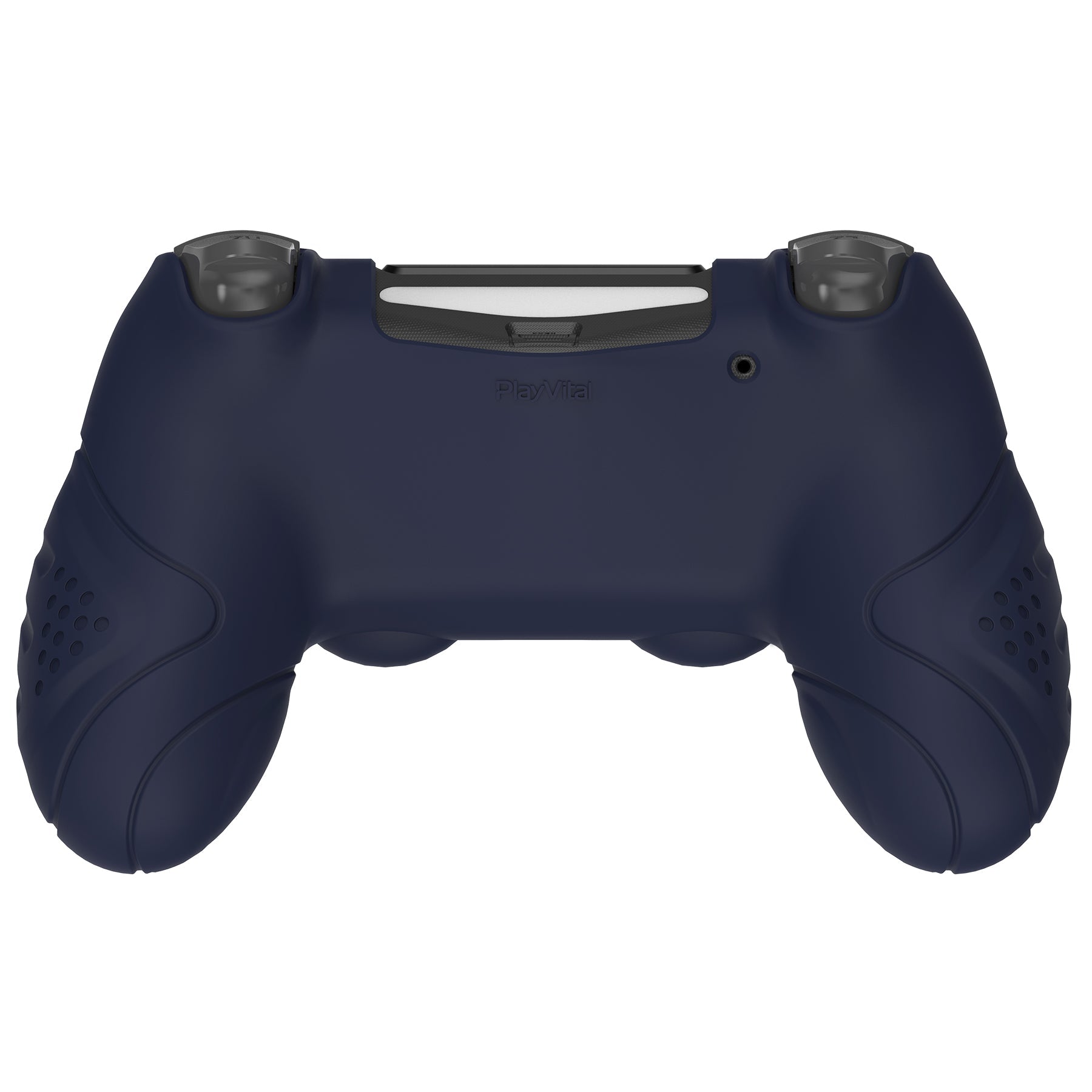 PlayVital Guardian Edition Silicone Cover Skin with Thumb Grip Caps for PS4  Slim Pro Controller - Midnight Blue - P4CC0061