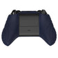 PlayVital Samurai Edition Midnight Blue Anti-Slip Controller Grip Silicone Skin for Xbox One X/S Controller, Ergonomic Soft Rubber Protective Case Cover for Xbox One S/X Controller with Black Thumb Stick Caps - XOQ036 playvital
