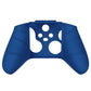 PlayVital Blue Pure Series Anti-Slip Silicone Cover Skin for Xbox Series X Controller, Soft Rubber Case Protector for Xbox Series S Controller with Black Thumb Grip Caps - BLX3008 PlayVital