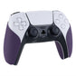 PlayVital Purple Anti-Skid Sweat-Absorbent Controller Grip for PS5 Controller, Professional Textured Soft Rubber Pads Handle Grips for PS5 Controller - PFPJ006 PlayVital