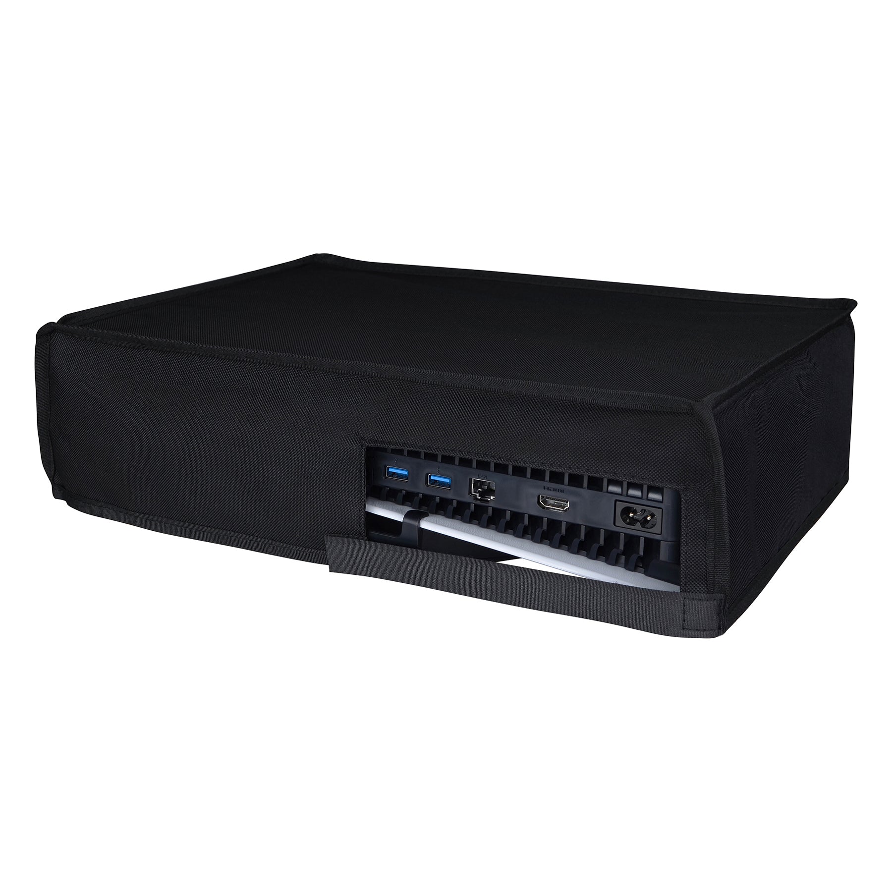 Aazon.co: EXtreeRate Black Horizontal Dust Cover For PS4 Pro Console