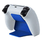 PlayVital Blue Controller Display Stand for PS5, Gamepad Accessories Desk Holder for PS5 Controller with Rubber Pads - PFPJ017 PlayVital