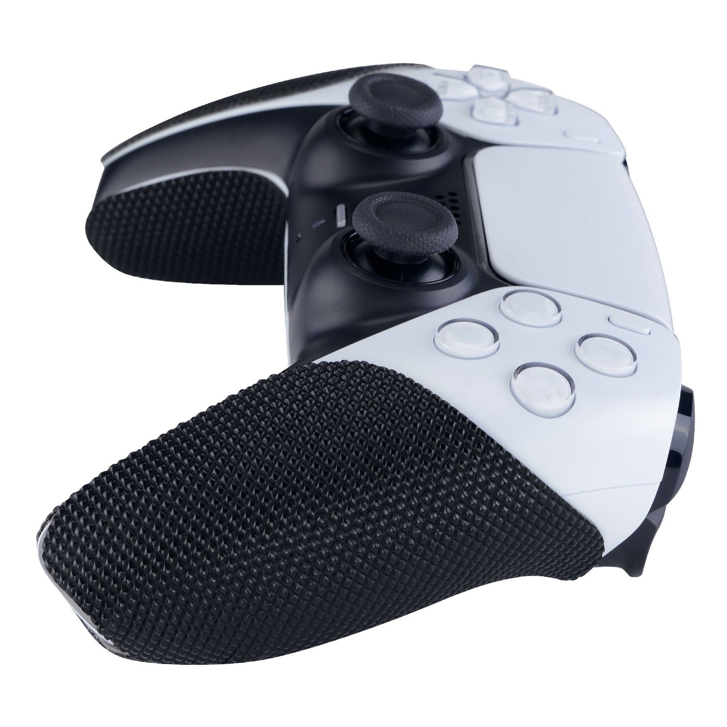 PlayVital Anti-Skid Sweat-Absorbent Controller Grip for PlayStation 5 Controller, Professional Textured Soft Rubber Pads Handle Grips for PS5 Controller - Diamond Grain - PFPJ020 PlayVital